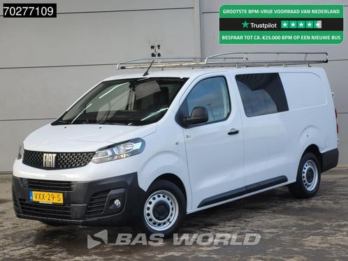 Fiat Scudo 145pk Dubbel Cabine L3H1 Trekhaak Imperiaal Airco, Auto's, Bestelwagens en Lichte vracht, Bedrijf, Te koop, Airconditioning