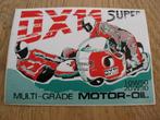 Vintage Sticker Motor Oil DX 11 Super Multi Grade , Ophalen of Verzenden, Nieuw, Auto of Motor