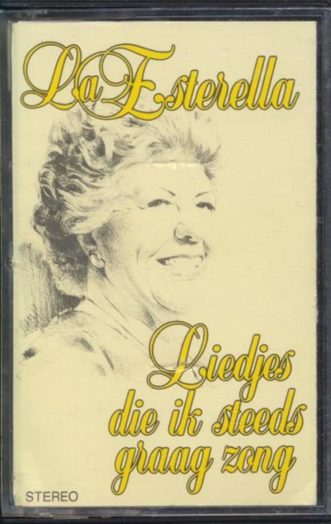 (mc254) La Esterella, Liedjes die ik steeds graag zong, Cd's en Dvd's, Cassettebandjes, Gebruikt, Verzenden