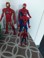 speelpoppen ironman en spiderman, Comme neuf, Enlèvement