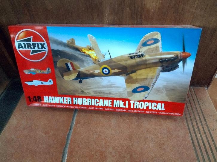 maquette airfix1/48 Hawker Hurricane tropical, Hobby & Loisirs créatifs, Modélisme | Avions & Hélicoptères, Neuf, Avion, Plus grand que 1:72