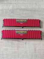 Corsair Vengeance 16GB DDR4 3000MHz Red, DDR4, Ophalen of Verzenden, Zo goed als nieuw, Desktop