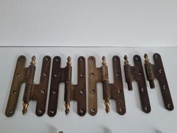 3 oude deurscharnier + 2 / 140 x 80 beschikbaar voor biedingen