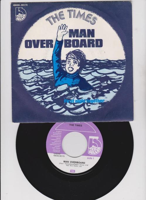 The Times  – Man Overboard / Working Man   1978, CD & DVD, Vinyles Singles, Comme neuf, Single, Pop, 7 pouces, Enlèvement ou Envoi
