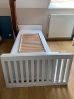 Meegroeibed met bijhorende commode en nachtkastje, Ophalen, 85 tot 100 cm, Zo goed als nieuw, Matras