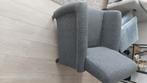 Zetel, Huis en Inrichting, Fauteuils, Ophalen, Grijs, 75 tot 100 cm, Zo goed als nieuw