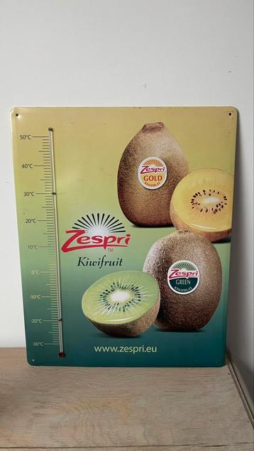 Zesprit blikken bord., Verzamelen, Ophalen of Verzenden, Gebruikt, Reclamebord