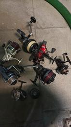 Katrollen oude vishengels, Watersport en Boten, Hengelsport | Algemeen, Ophalen, Zo goed als nieuw