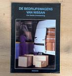 Nissan bedrijfswagens brochure BE-NL 1995, Ophalen of Verzenden, Gelezen, Nissan