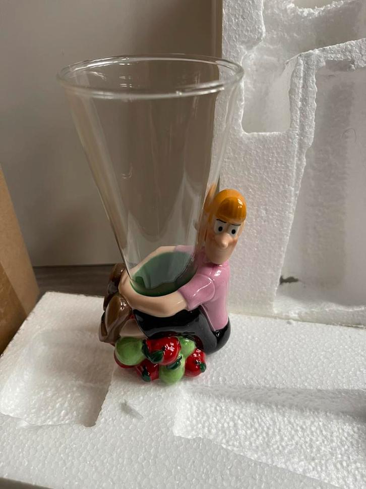 Sidonia fruitmasters parastone glas, Verzamelen, Stripfiguren, Zo goed als nieuw, Suske en Wiske, Ophalen of Verzenden