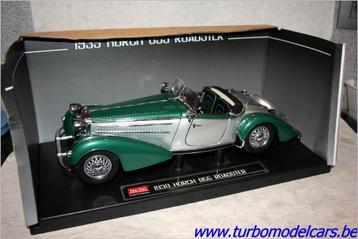 Horch 855 Roadster 1939 1/18 Sun Star, Enlèvement ou Envoi, Comme neuf, Voiture, Sun Star