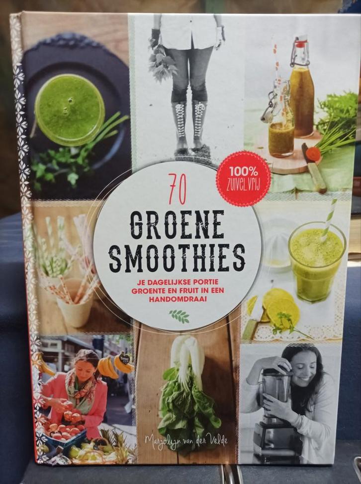 Marjolijn van der Velde - 70 groene smoothies, Boeken, Kookboeken, Zo goed als nieuw, Ophalen of Verzenden
