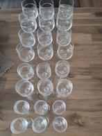 Set kristallen glazen, Verzamelen, Glas en Drinkglazen, Ophalen, Zo goed als nieuw