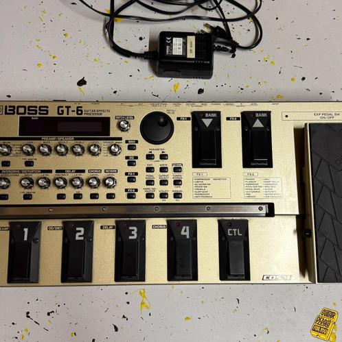 Boss GT-6 Guitar Effects Processor, Muziek en Instrumenten, Effecten, Gebruikt, Multi-effect, Ophalen of Verzenden