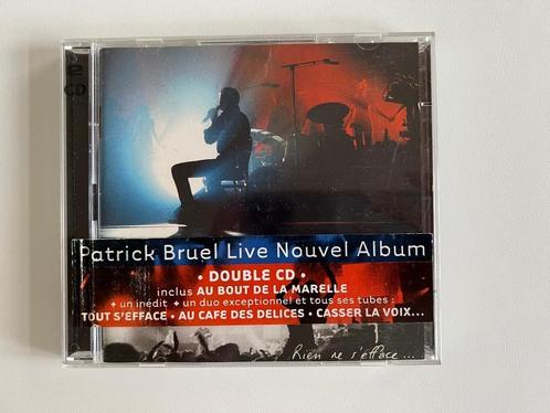Double CD Patrick Bruel Live Rien ne s'efface, CD & DVD, CD | Francophone, Utilisé, Enlèvement ou Envoi