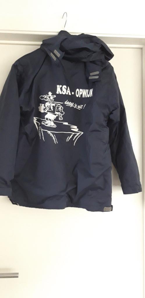 B&C Collection kinderjas maat 152 +capuchon KSA opwijk, Kinderen en Baby's, Kinderkleding | Maat 152, Gebruikt, Jongen of Meisje