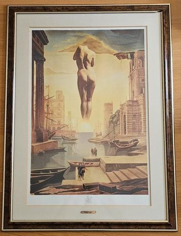 Lithographie Salvador Dali (1904-1989) - Main de Dali... (69, Enlèvement