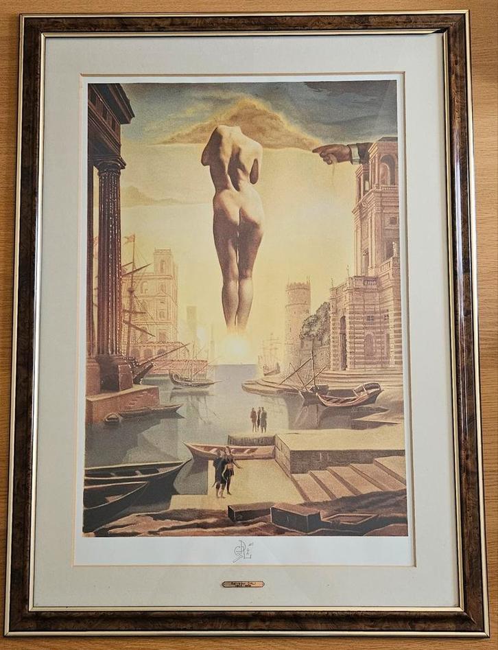 Litho Salvador Dali (1904-1989) - Hand of Dali... (697/5000), Antiek en Kunst, Kunst | Litho's en Zeefdrukken, Ophalen