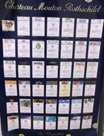 Chateau Mouton Rothschild All the Labels 1945 - 1985🤗🍷🎁👌, Verzamelen, Frankrijk, Ophalen of Verzenden, Zo goed als nieuw, Rode wijn