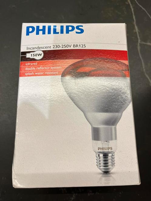 Philips  infrarood warmtelamp 150 W  - €10/ stuk of €35/ 4, Maison & Meubles, Lampes | Autre, Neuf, Envoi