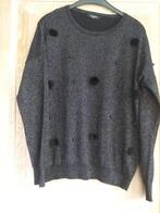Trui met glitter S/M, Maat 38/40 (M), Zwart, Ophalen of Verzenden, Zo goed als nieuw