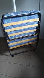 plooibed, Huis en Inrichting, Ophalen, Eenpersoons, 190 cm of minder, Zo goed als nieuw