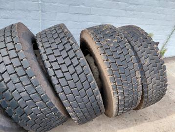 315/70r22.5 banden als nieuw op velg beschikbaar voor biedingen
