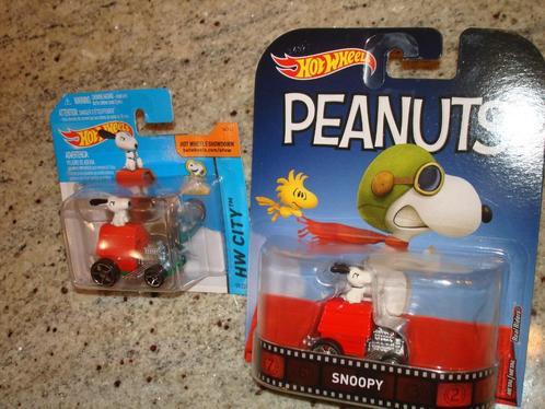 Snoopy Hot Wheels Real Riders --Retro Entertainment 2015--, Hobby en Vrije tijd, Modelauto's | Overige schalen, Nieuw, Verzenden