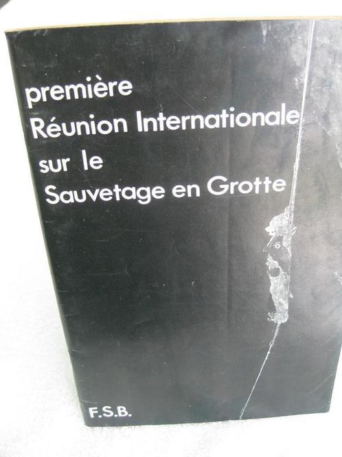 Spéléologie F.S.B. - Han-sur-Lesse 1963 - rare collector, Boeken, Sportboeken, Gelezen, Ophalen of Verzenden