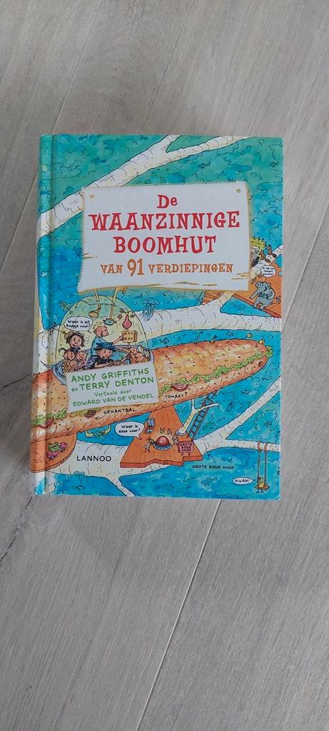 Terry Denton - De waanzinnige boomhut van 91 verdiepingen, Boeken, Kinderboeken | Jeugd | onder 10 jaar, Zo goed als nieuw, Ophalen