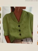 Damesblouse korte mouwen, Ophalen, Nieuw, Maat 36 (S), Groen