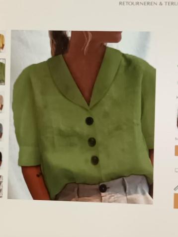 Damesblouse korte mouwen beschikbaar voor biedingen