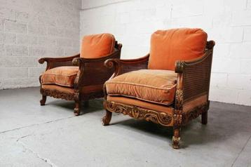 Pair of armchairs from the early 20th century