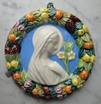 MOOI MADONNA ITALY WAND BORDJE GENUMMERD, Antiek en Kunst, Curiosa en Brocante, Ophalen of Verzenden