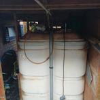 Stookolie tank 3 X 750L. Dubbele wand., Ophalen
