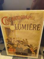 Poster Cinematographe Lumiere, Comme neuf, Enlèvement ou Envoi