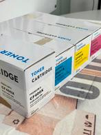 SET Laser Toner Cartridges 201X CF400X CF401X CF402X CF403X, Computers en Software, Ophalen of Verzenden, Cartridge