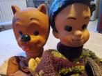 Poppenkastpoppen Rik en Fikske, Kinderen en Baby's, Speelgoed | Poppen, Ophalen of Verzenden, Gebruikt