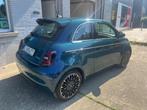 FIAT 500 elektrisch, Auto's, Fiat, 4 zetels, 87 kW, Blauw, Leder