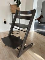 Trip trap stokke donker grijs met toebehoren, Kinderen en Baby's, Ophalen, Zo goed als nieuw