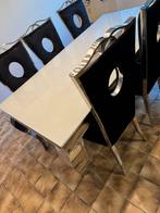 Eettafel 6 stoel tv meubels salon tafel, Huis en Inrichting, Ophalen, Zo goed als nieuw