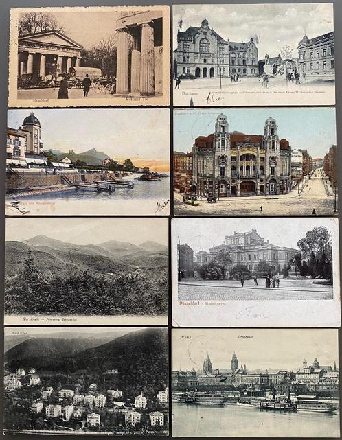 Duitsland 8 oude, verstuurde postkaarten (1904-1922)., Verzamelen, Postkaarten | Buitenland, Gelopen, Duitsland, Voor 1920, Ophalen of Verzenden