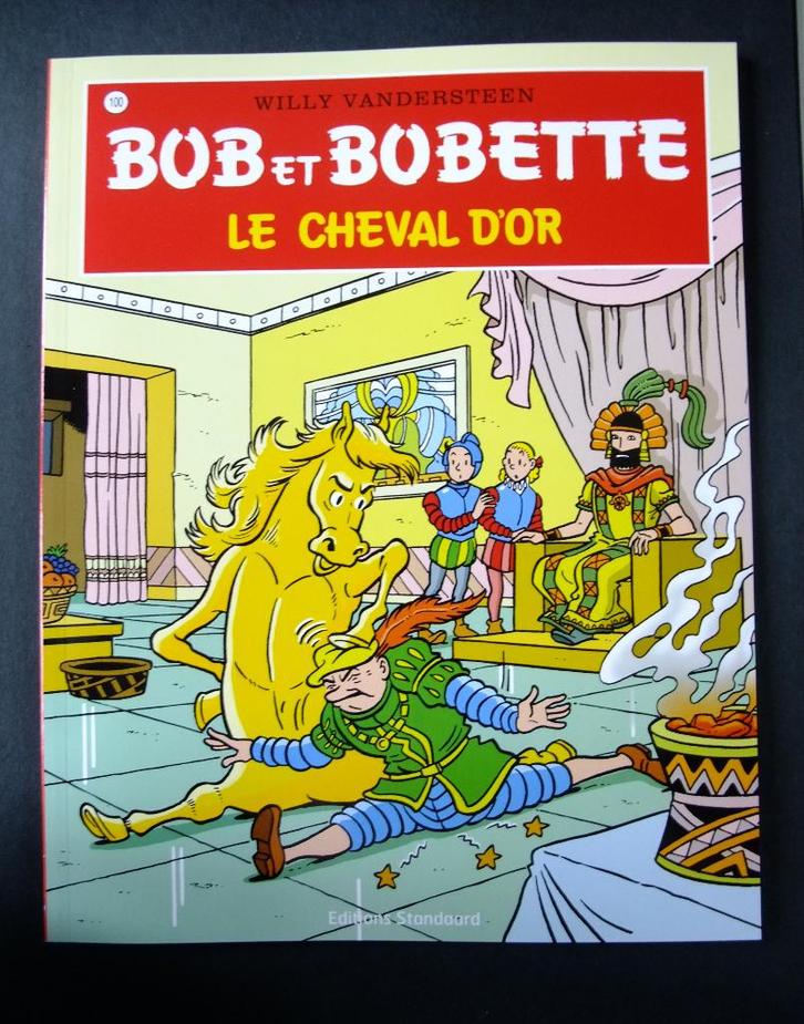 Bob et Bobette nr 100: Le cheval d'or - nieuw, Boeken, Stripverhalen, Nieuw, Ophalen of Verzenden