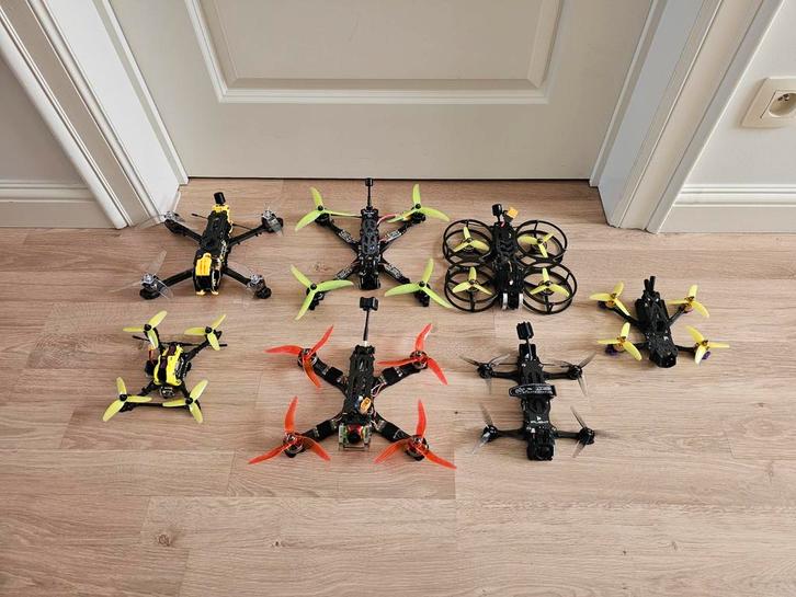 Diverse Fpv drones te koop Digitaal en analoog., Audio, Tv en Foto, Drones, Zo goed als nieuw, Ophalen