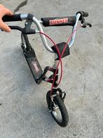 Rusher zwart-rode scooter op band, Fietsen en Brommers, Steps, Nieuw, Overige typen, Rusher