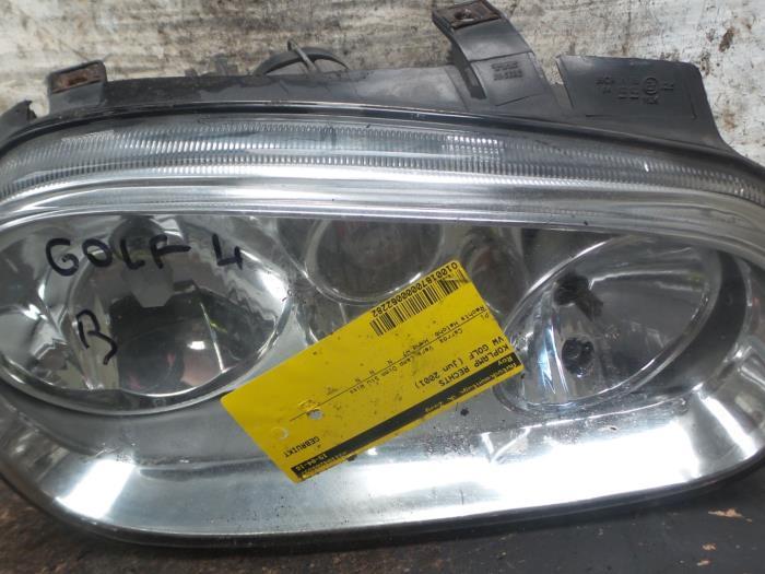 Koplamp rechts van een Volkswagen Golf, Auto-onderdelen, Verlichting, Volkswagen, Gebruikt, 3 maanden garantie, Ophalen of Verzenden