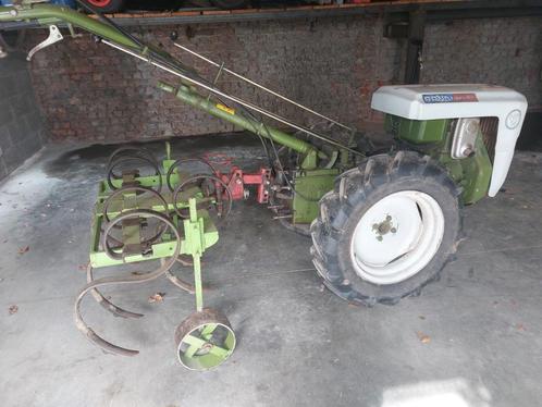 4 randi motoculteur diesel met werkgereedschap, Doe-het-zelf en Bouw, Gereedschap | Freesmachines, Gebruikt, Ophalen