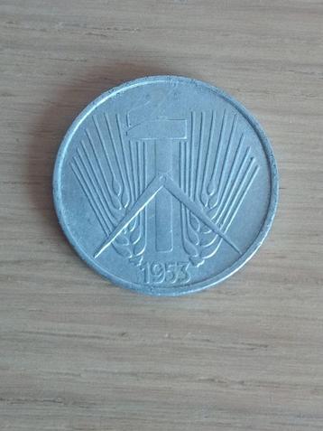DDR 1 Pfennig 1953 A - Duitsland beschikbaar voor biedingen