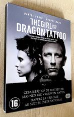 (MILLENIUM) THE GIRL WITH THE DRAGON TATOO (2 BLURAY), CD & DVD, Enlèvement ou Envoi, Utilisé, Thrillers et Policier, Coffret