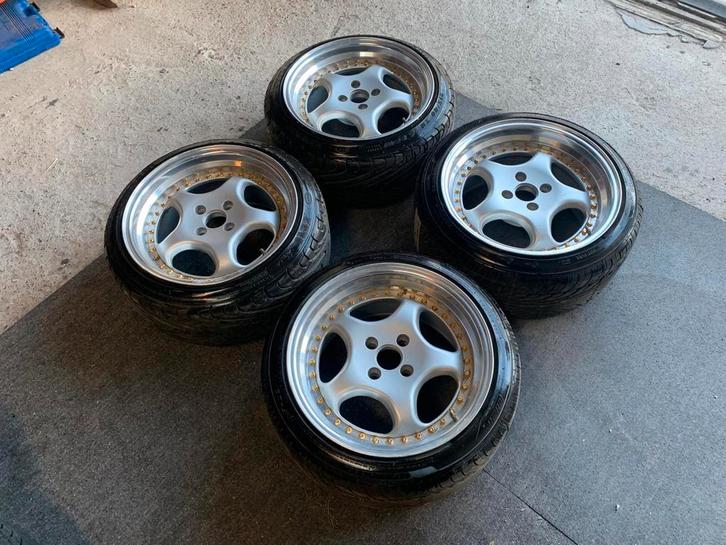 16 inch artec meerdelige set ! 4x100, Autos : Pièces & Accessoires, Pneus & Jantes, Pneus et Jantes, 16 pouces, Enlèvement